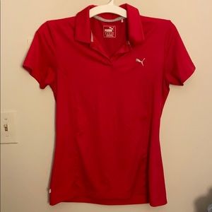 Puma Women’s Pink Golf Polo MEDIUM